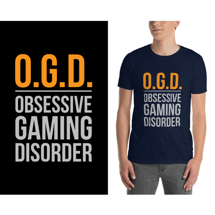 O.G.D. Obsessive Gaming Disorder - t-shirt