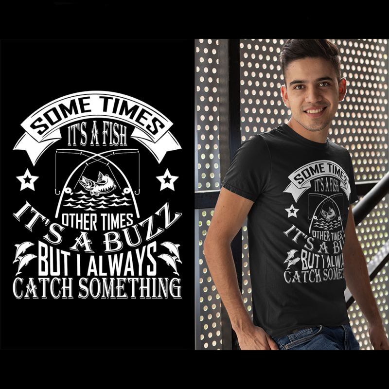 Sometimes it's a fish....  - t-shirt