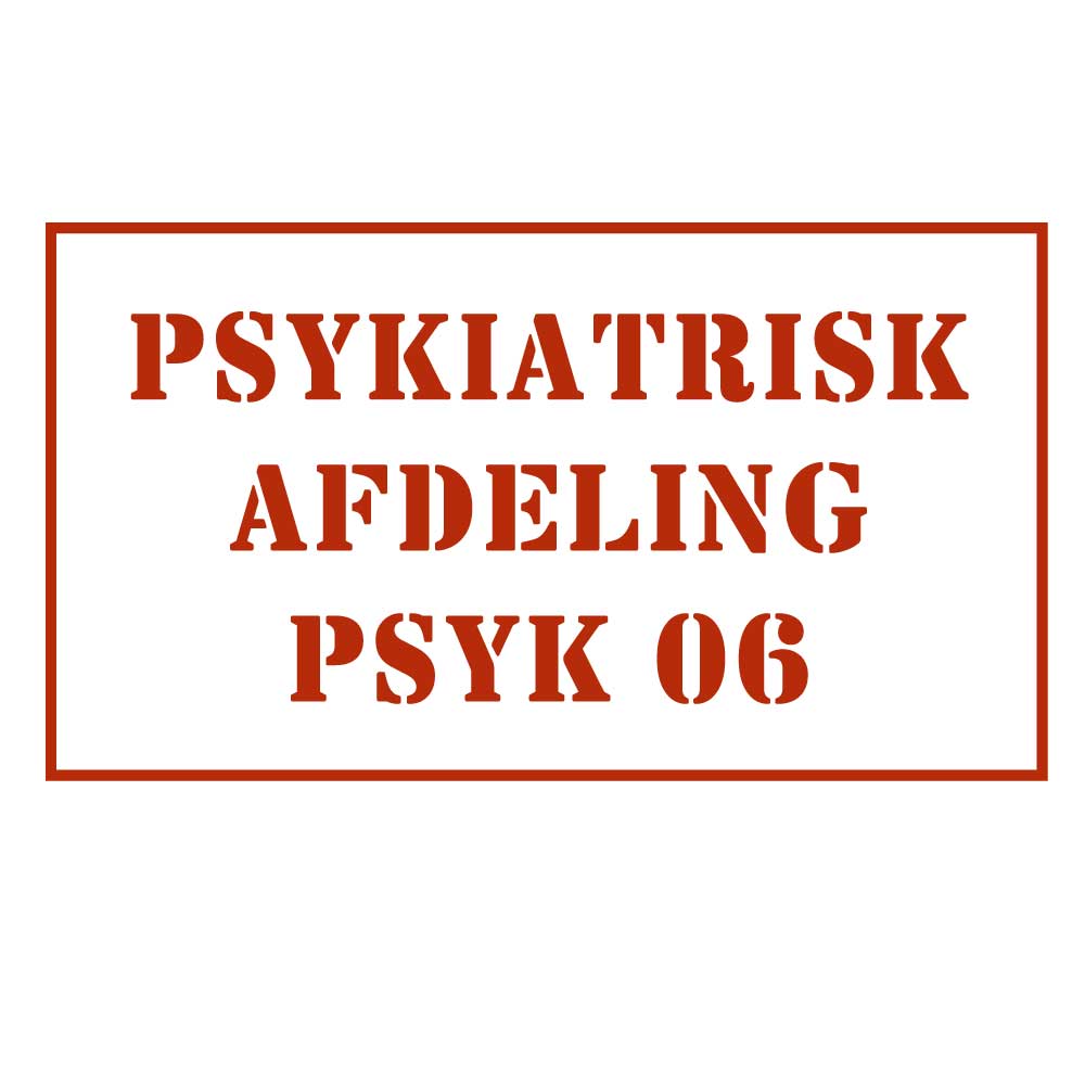 Psykiatrisk afdeling - psyk 06 - t-shirt - Billede 2