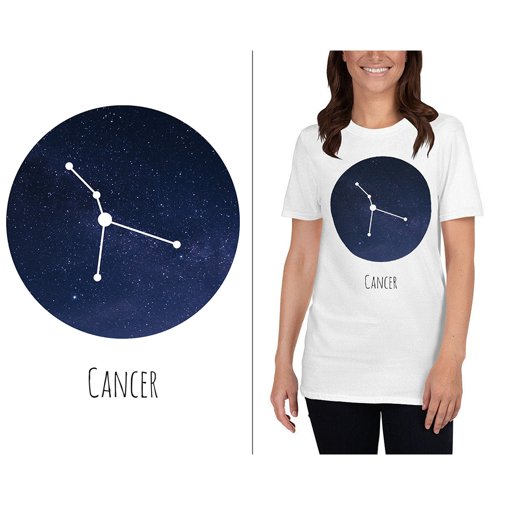 Cancer stjernetegn - t-shirt