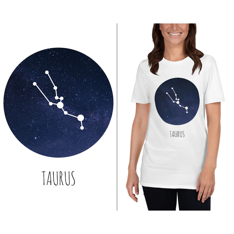 Taurus stjernetegn - t-shirt