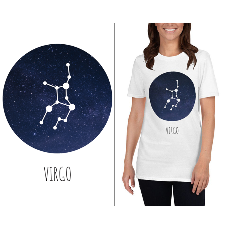 Virgo stjernetegn - t-shirt