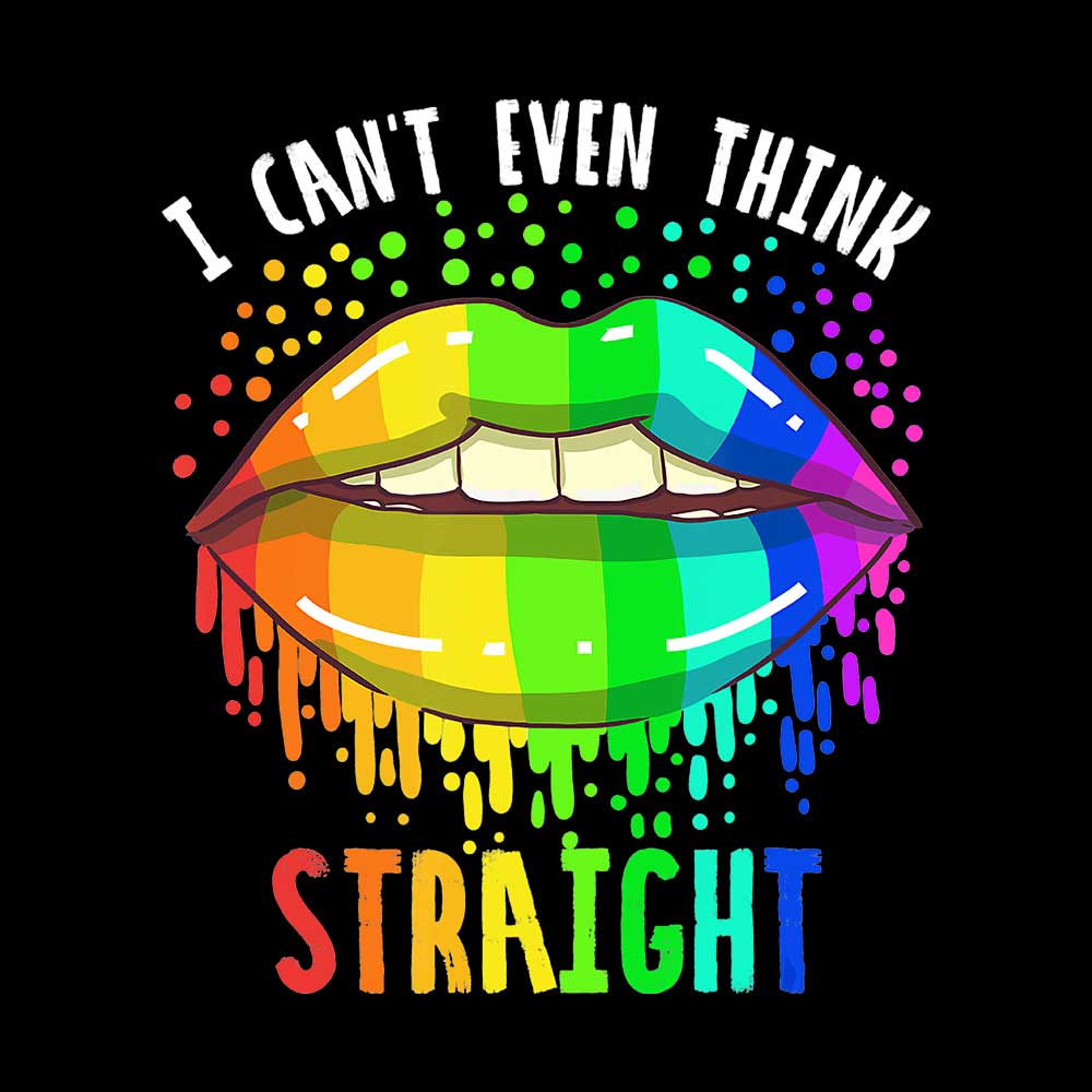 I can't even think straight - lips - Billede 2
