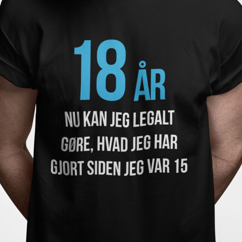 18 år nu kan jeg legalt gøre, hvad jeg har gjort siden jeg var 15