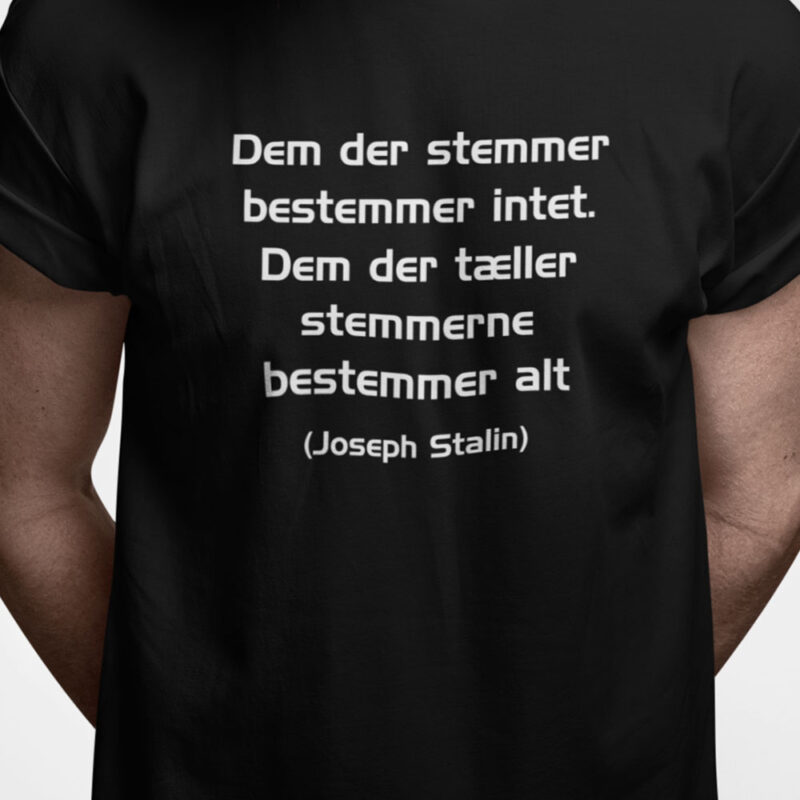 Dem der stemmer bestemmer intet.....