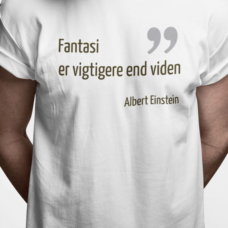 Fantasi er vigtigere end viden