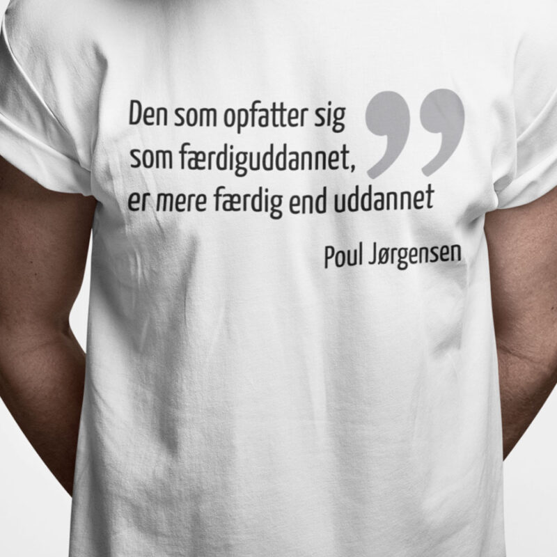 Den der opfatter sig som færdiguddannet, er mere færdig end uddannet