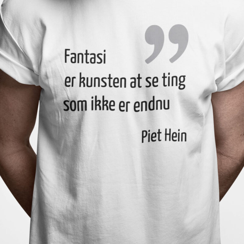 Fantasi er at se ting som ikke er endnu