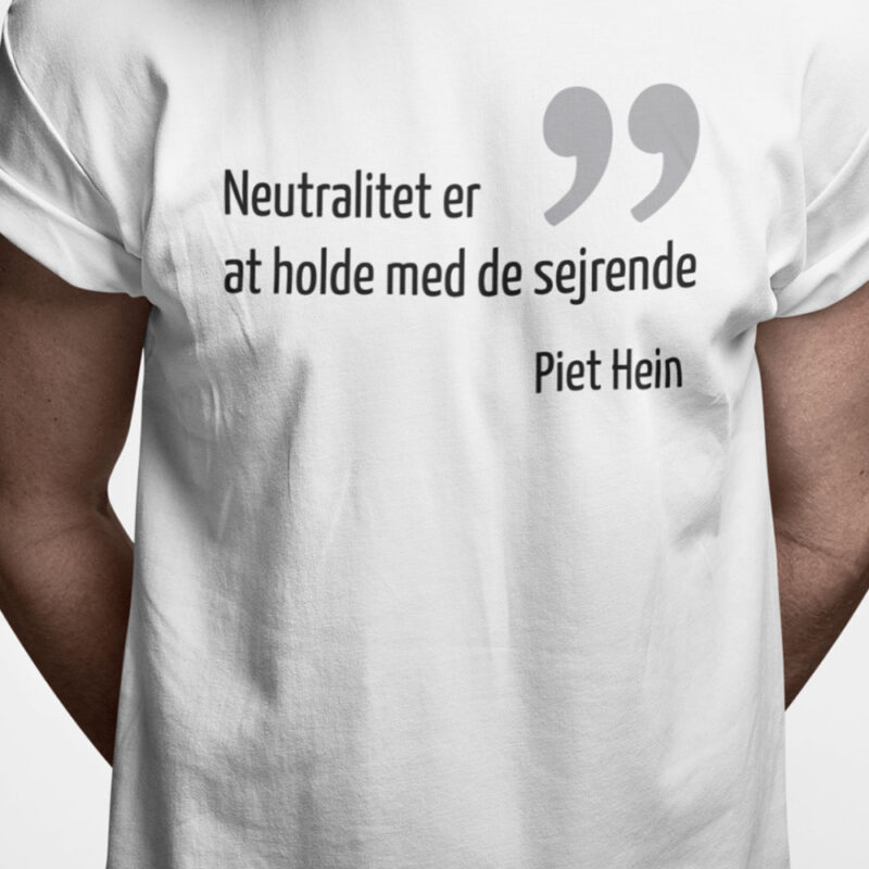 Neutralitet er at holde med de sejrende