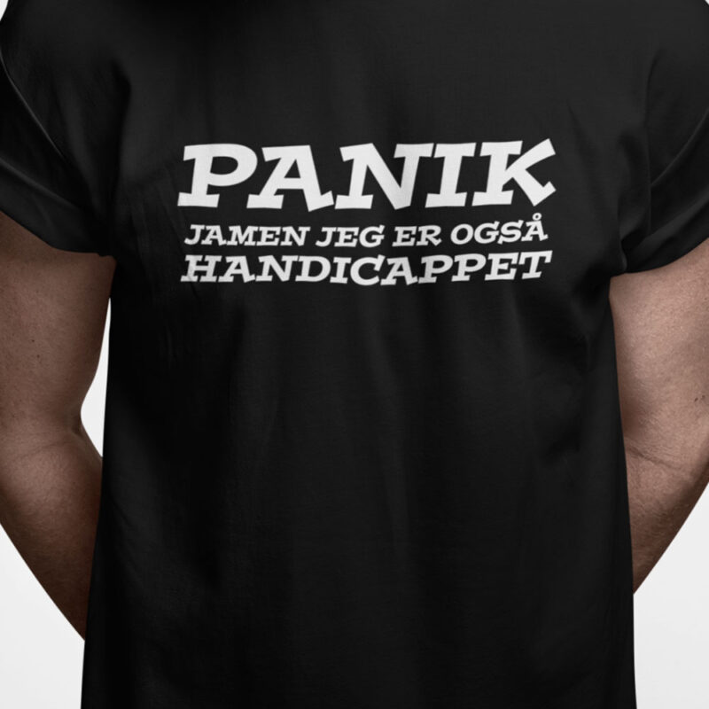 Panik Jamen jeg er også handicappet