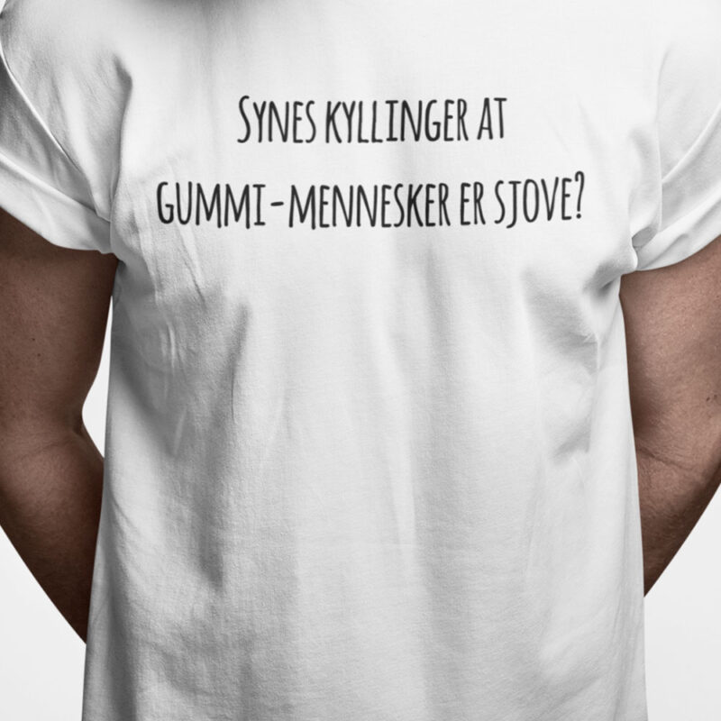Synes kyllinger at gummi-mennesker er sjove?