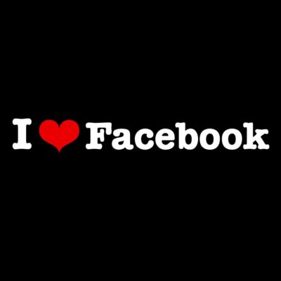 Alternative view of I love Facebook