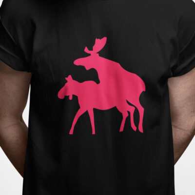 Alternative view of The moose is loose