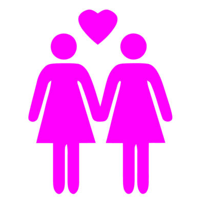 Alternative view of Woman & Woman in love