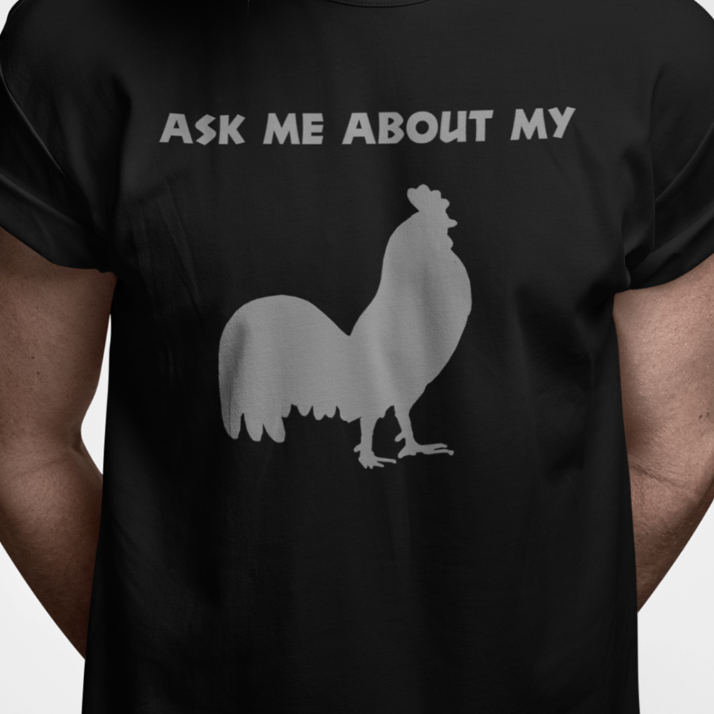 Ask me about my 'cock'