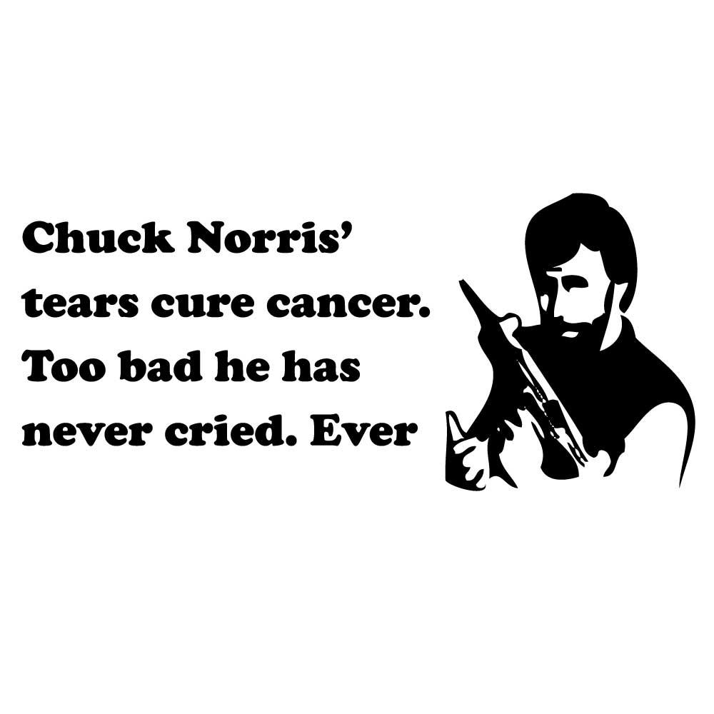 Chuck Norris' tears cure cancer..... - Billede 2