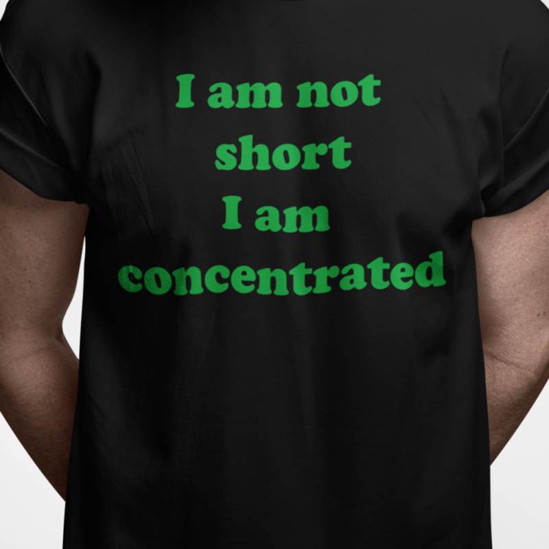I am not short I am concentrated