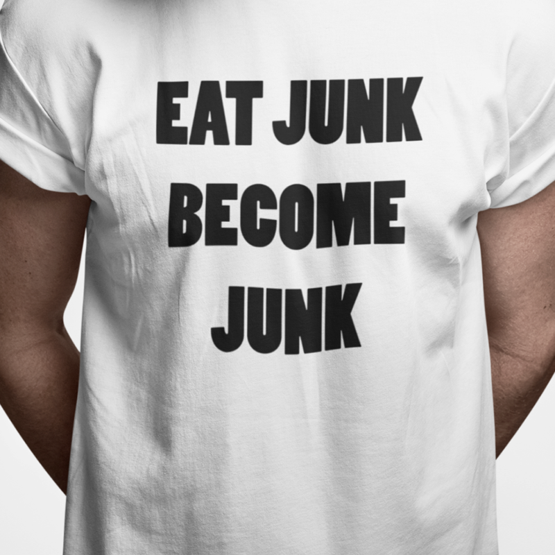 Eat junk become junk