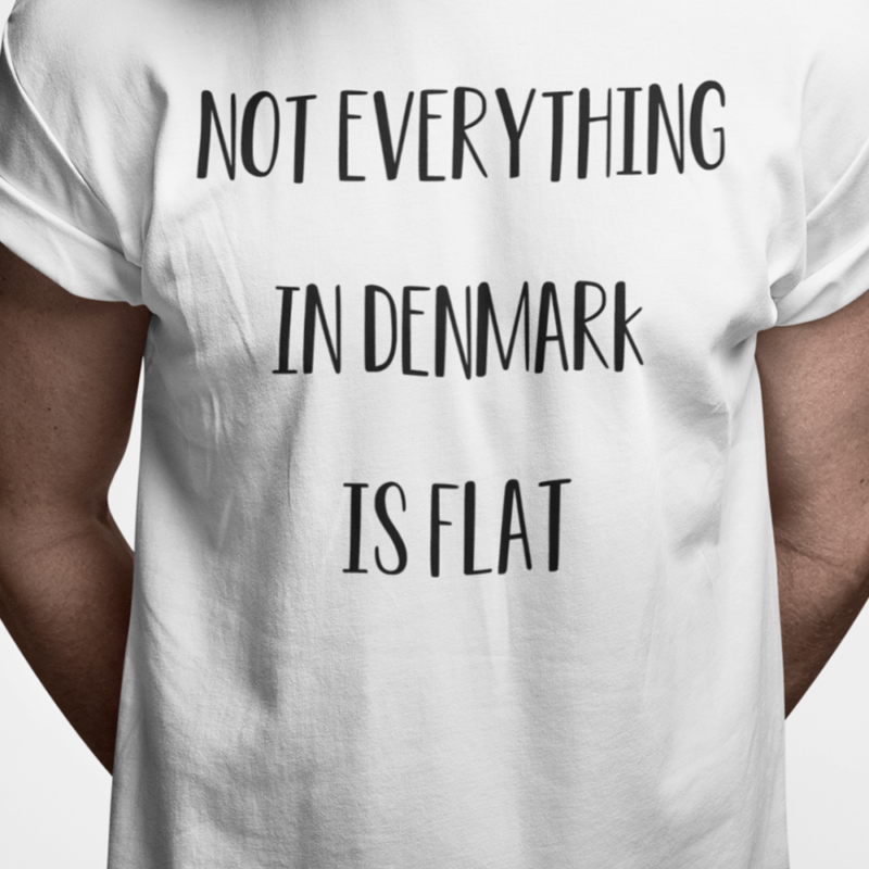 Not everything in Denmark is flat