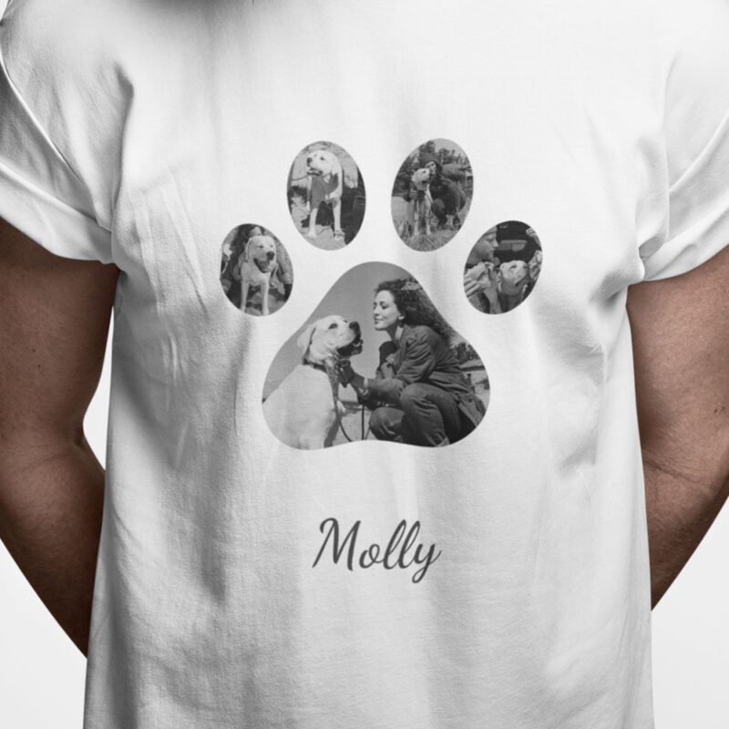 T-shirt: Pote (Design Selv med dine egne billeder)