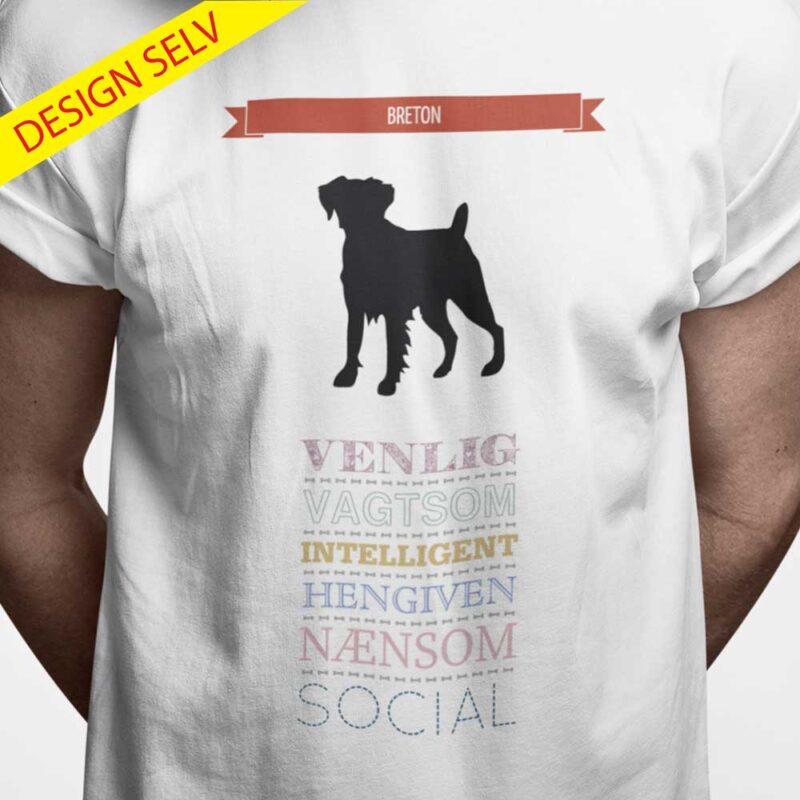 T-shirt Breton - Design Selv