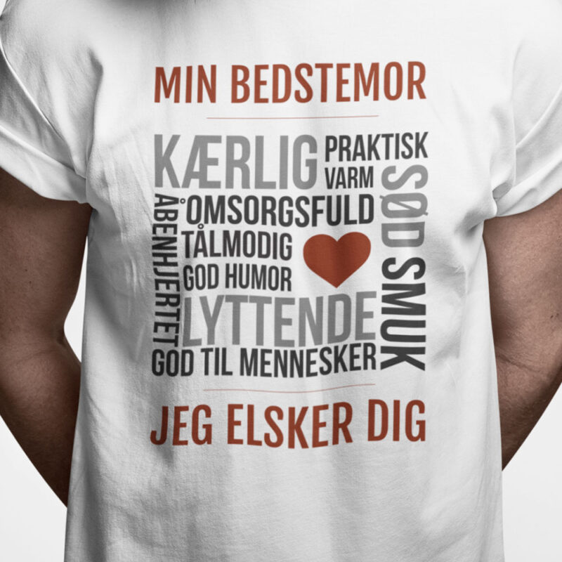 Min bedstemor - hyldest t-shirt