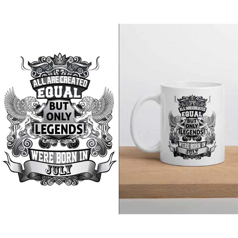 Krus - All are created equal bul only legends were born in JULY