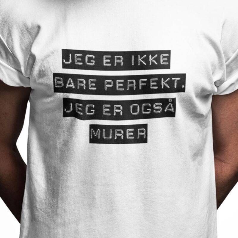 Jeg er ikke bare perfekt, jeg er også fisker