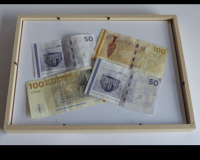 Verdenskort Pengegave - A4 ramme - Billede 4