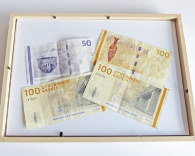 Verdenskort Pengegave - A4 ramme - Billede 5