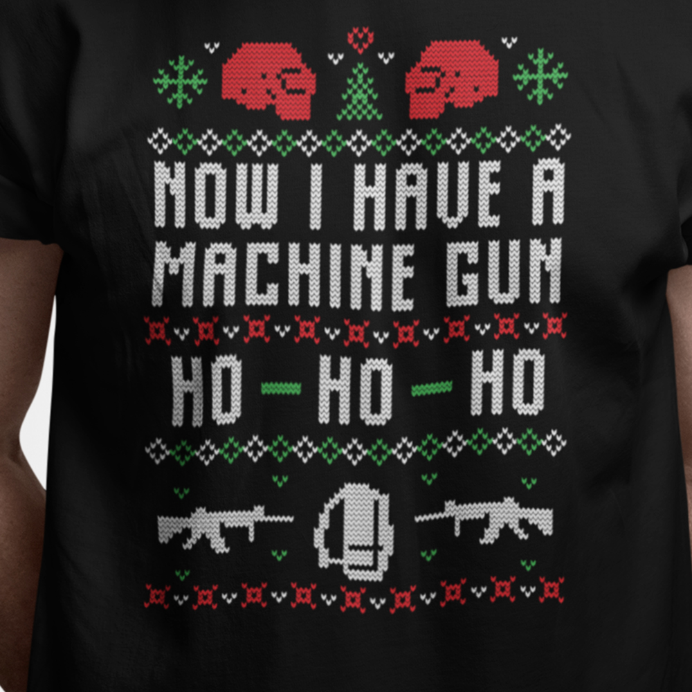 Now I have a machinegun ho-ho-ho