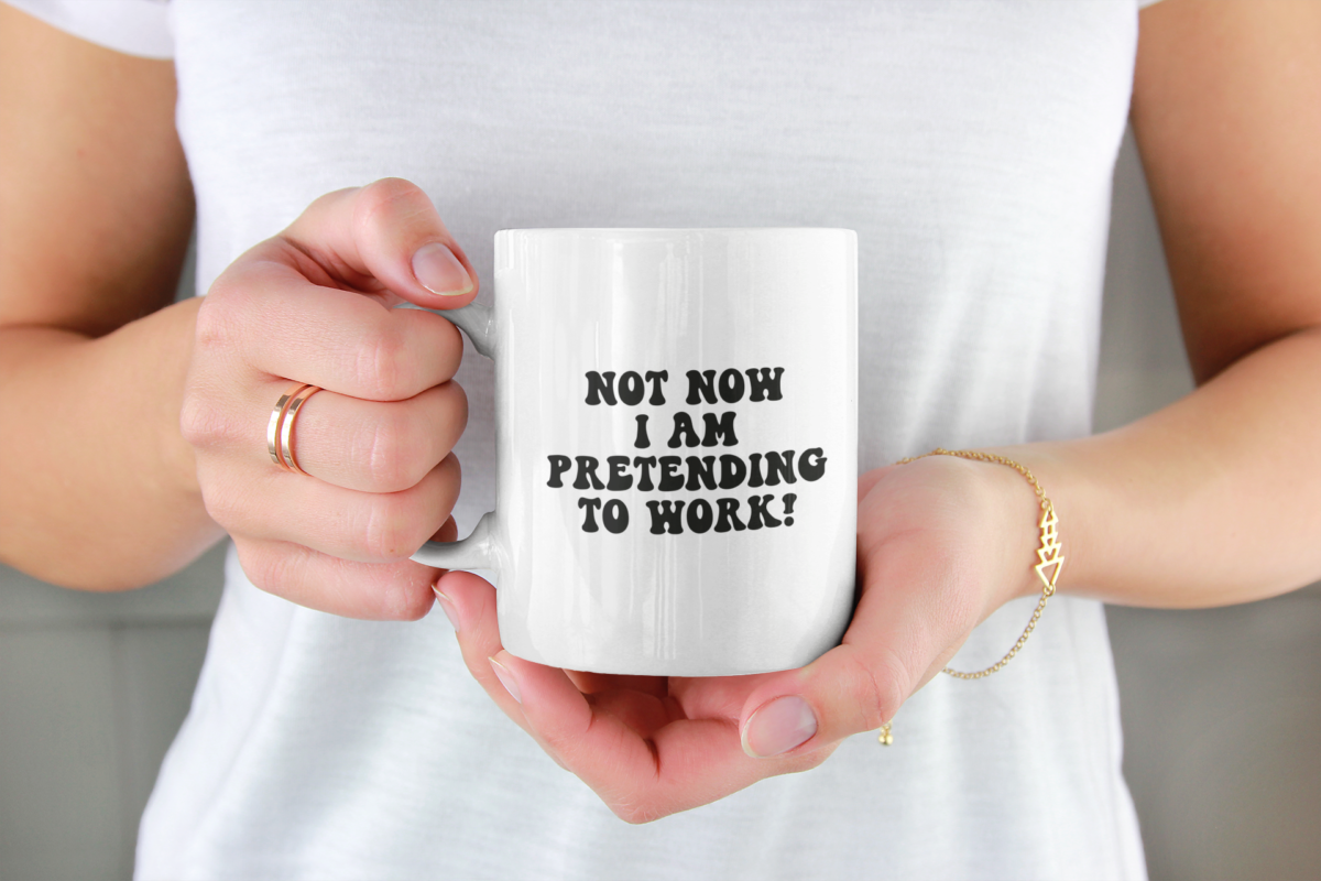 Krus - Kontor krus 31 - Not now I am pretending to work!