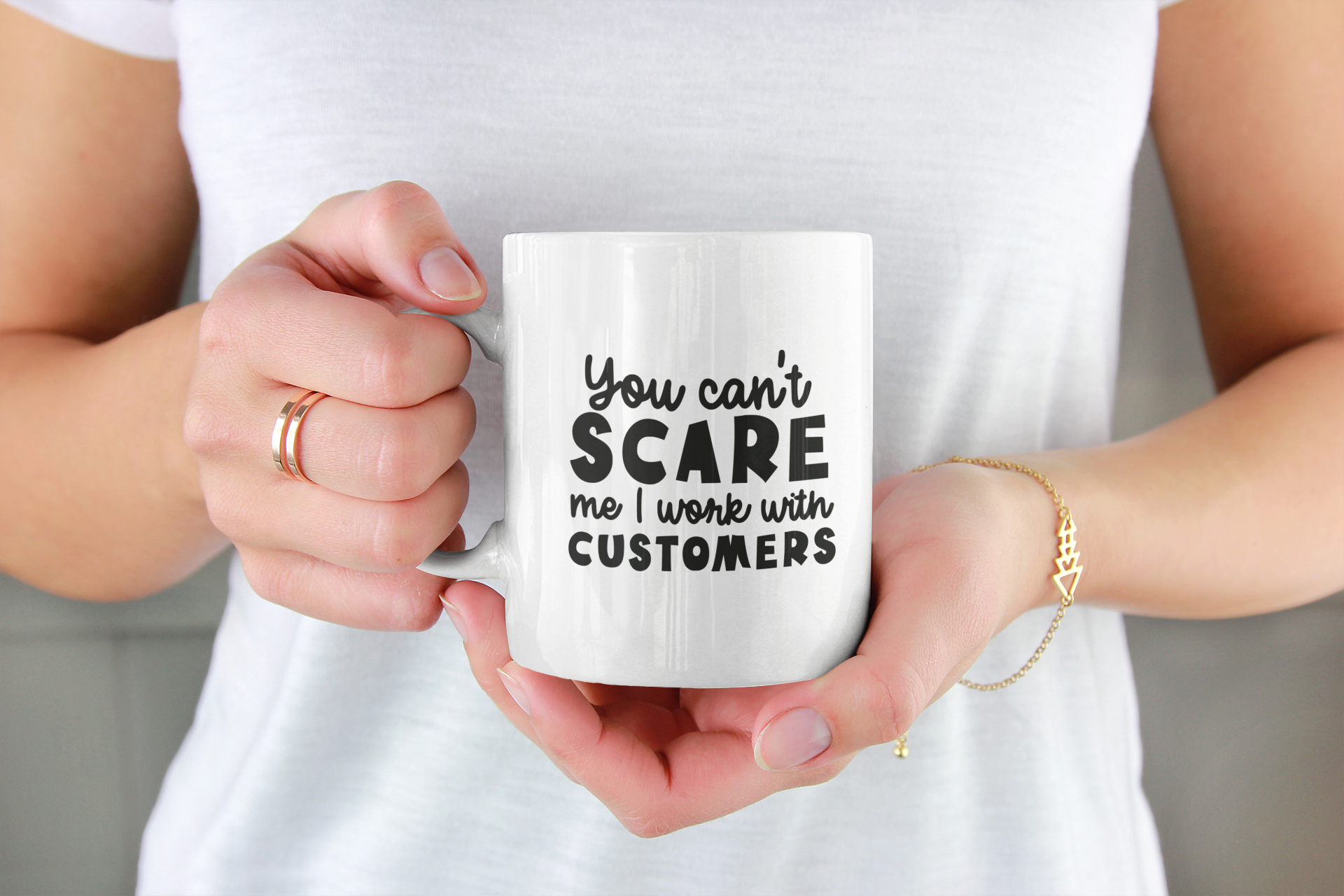 Krus - Kontor krus 42 - You can't scare me I work with customers