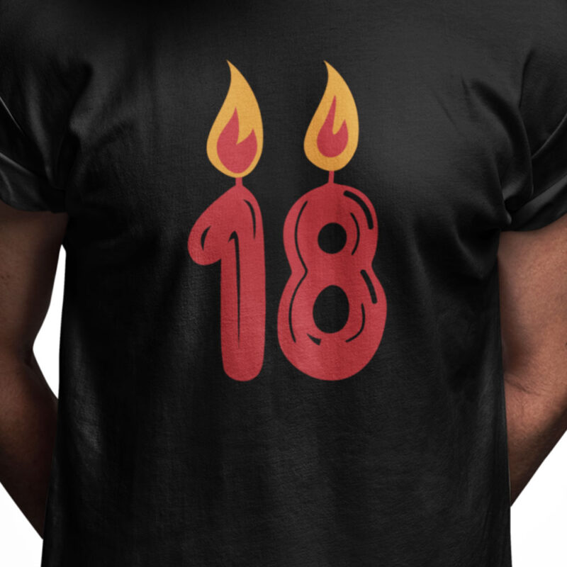 18 year candle lights