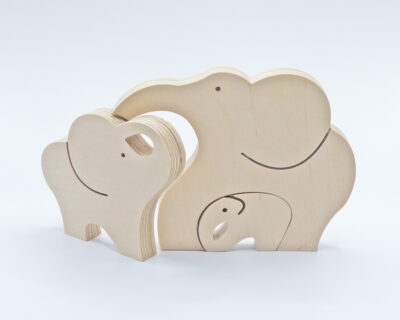 Elefant familie - Billede 3