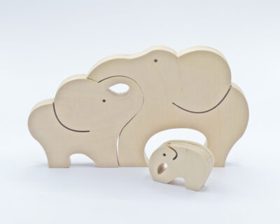 Elefant familie - Billede 5
