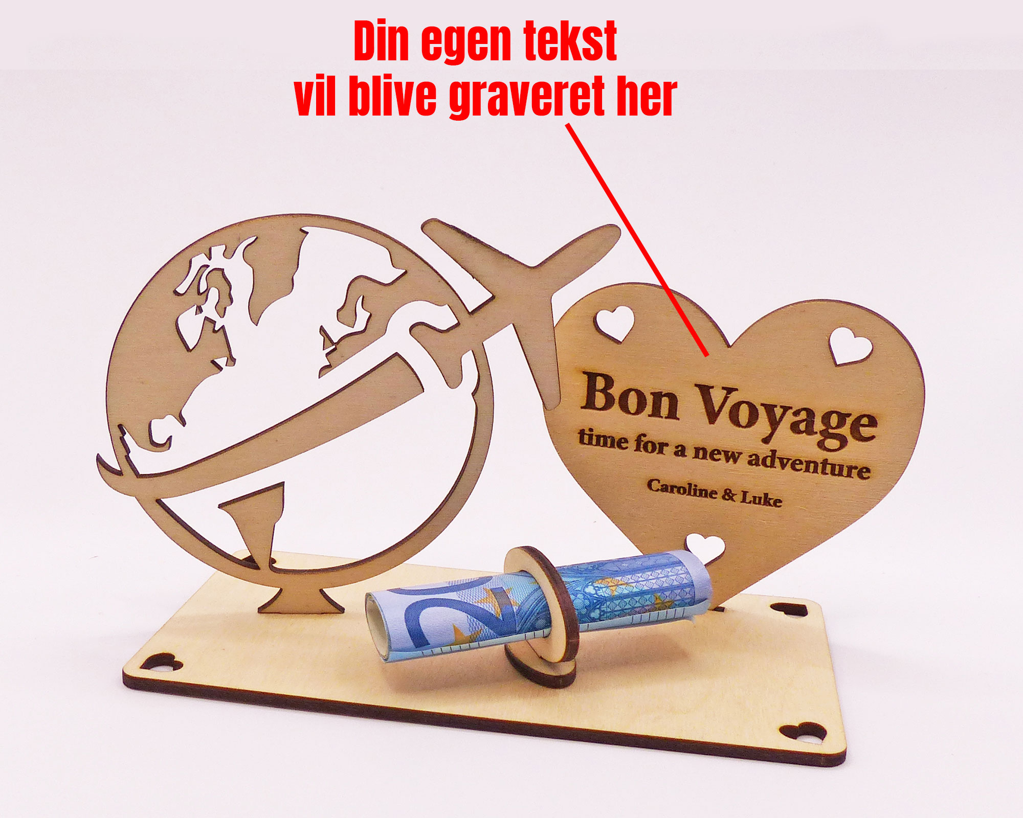 Pengegave display - Flyrejse - Billede 2