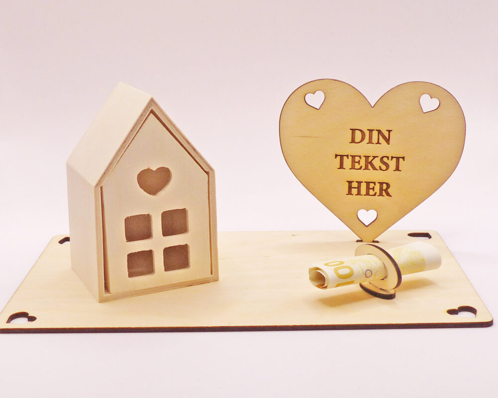Pengegave Nyt Hjem - Stort display