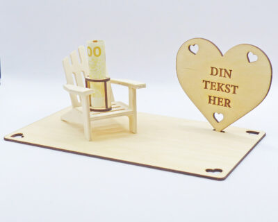 Pengegave Strandstol - Stort display - Billede 3