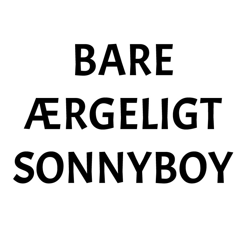 Bare ærgeligt sonnyboy - Billede 2