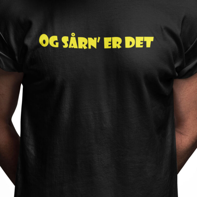 og sår'n er det