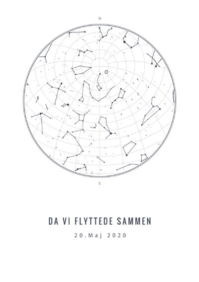 Stjernehimmel Dato - Design Selv - Billede 3