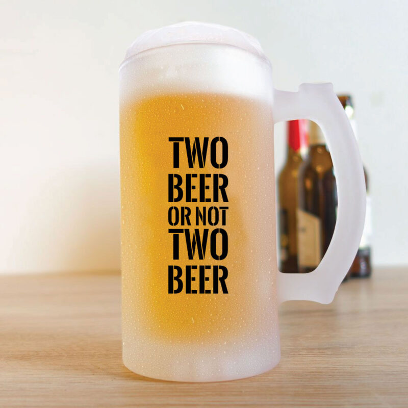Two beer or not two beer