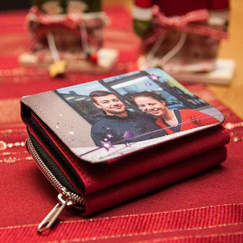 Tekstil pung - Rød