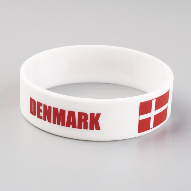 'Denmark' silicone armbånd