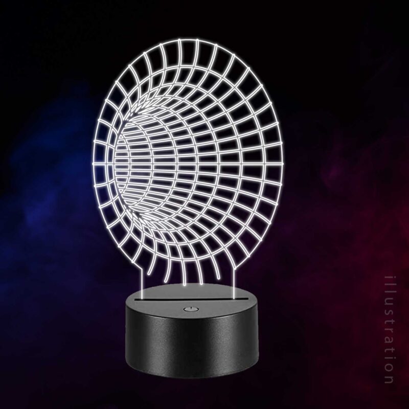 3D LED Lampe - Tube