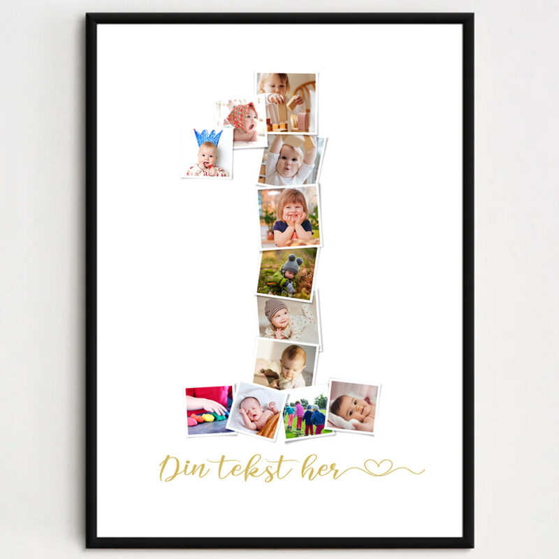 Fotocollage: nummer 1 - Design selv