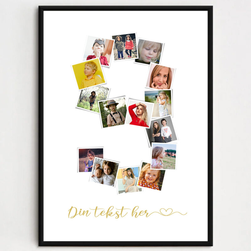 Fotocollage: nummer 9 - Design selv