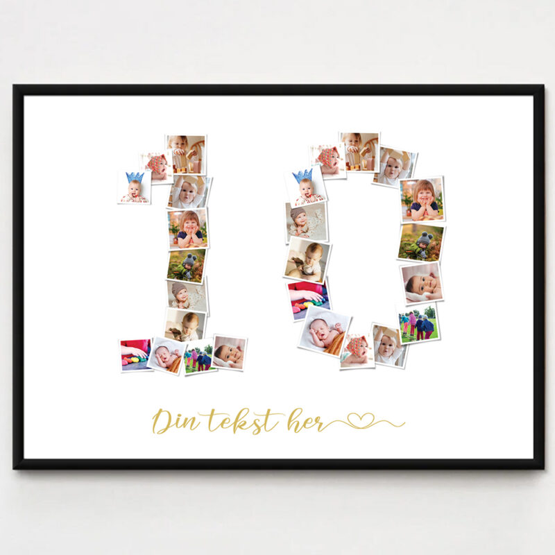 Fotocollage: nummer 10 - Design selv