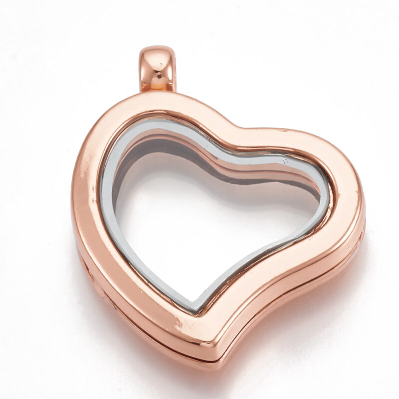 What's in your heart - Hjerte - Rødguld farvet